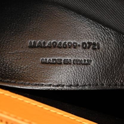Saint Laurent Calfskin Y Quilted Monogram Small Loulou Chain Satchel Cheddar Cheddar 7 of 10