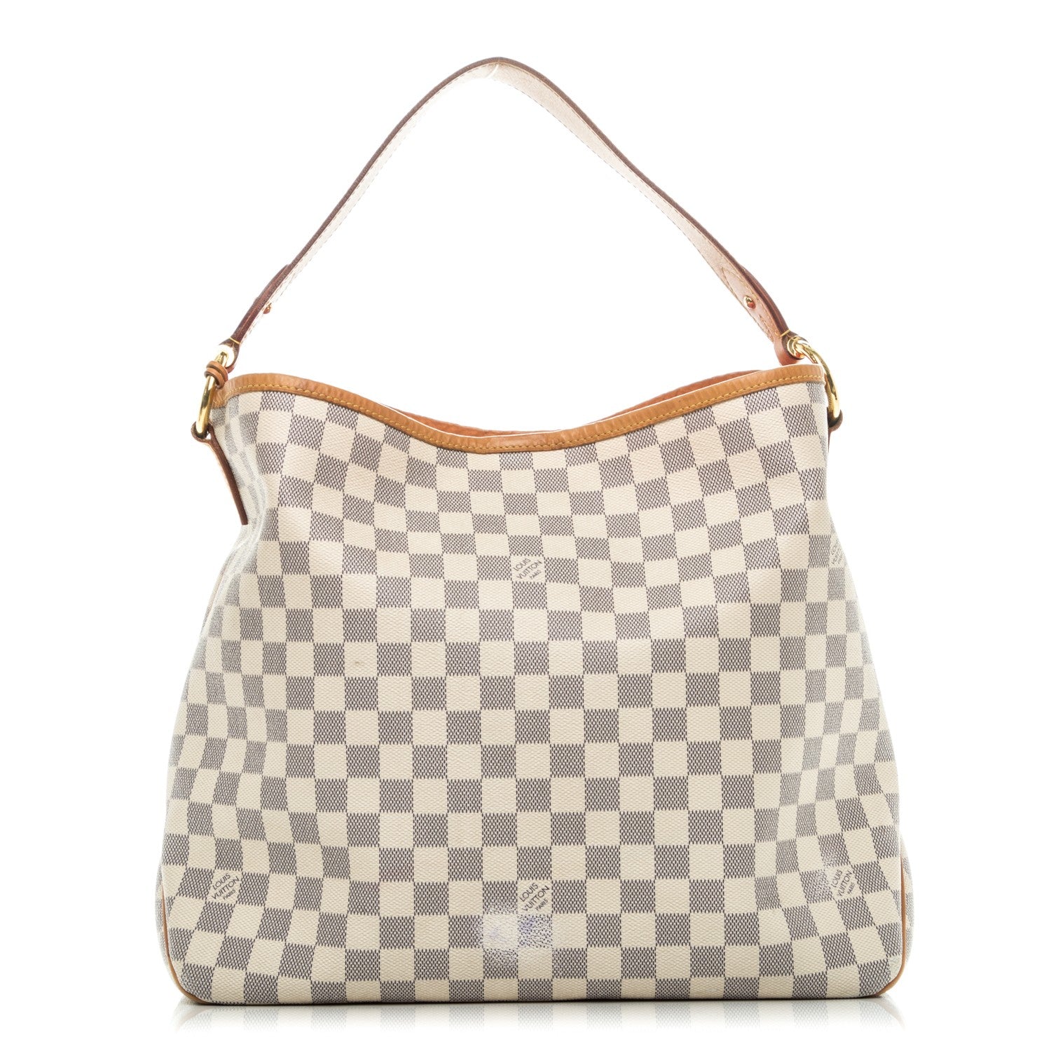 Louis Vuitton Damier Azur Delightful MM Pink 1 of 10