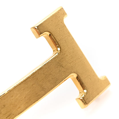 Hermes Polished 24mm H Belt Buckle Gold 4 of 4