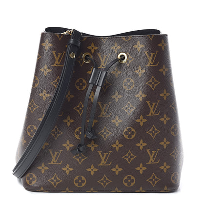 Louis Vuitton Monogram Neonoe MM Black 1 of 9