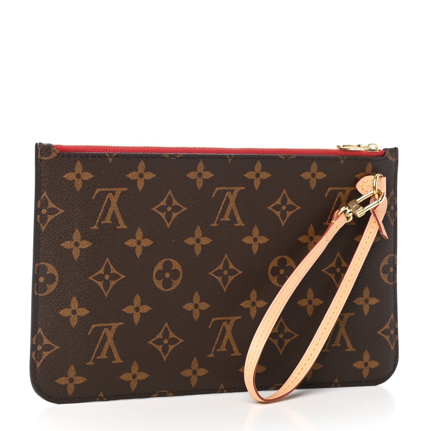 Louis Vuitton Monogram Neverfull MM GM Pochette Cherry 3 of 5