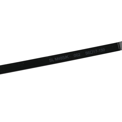 Saint Laurent Acetate Rectangular SLM48SK Sunglasses Black 7 of 8