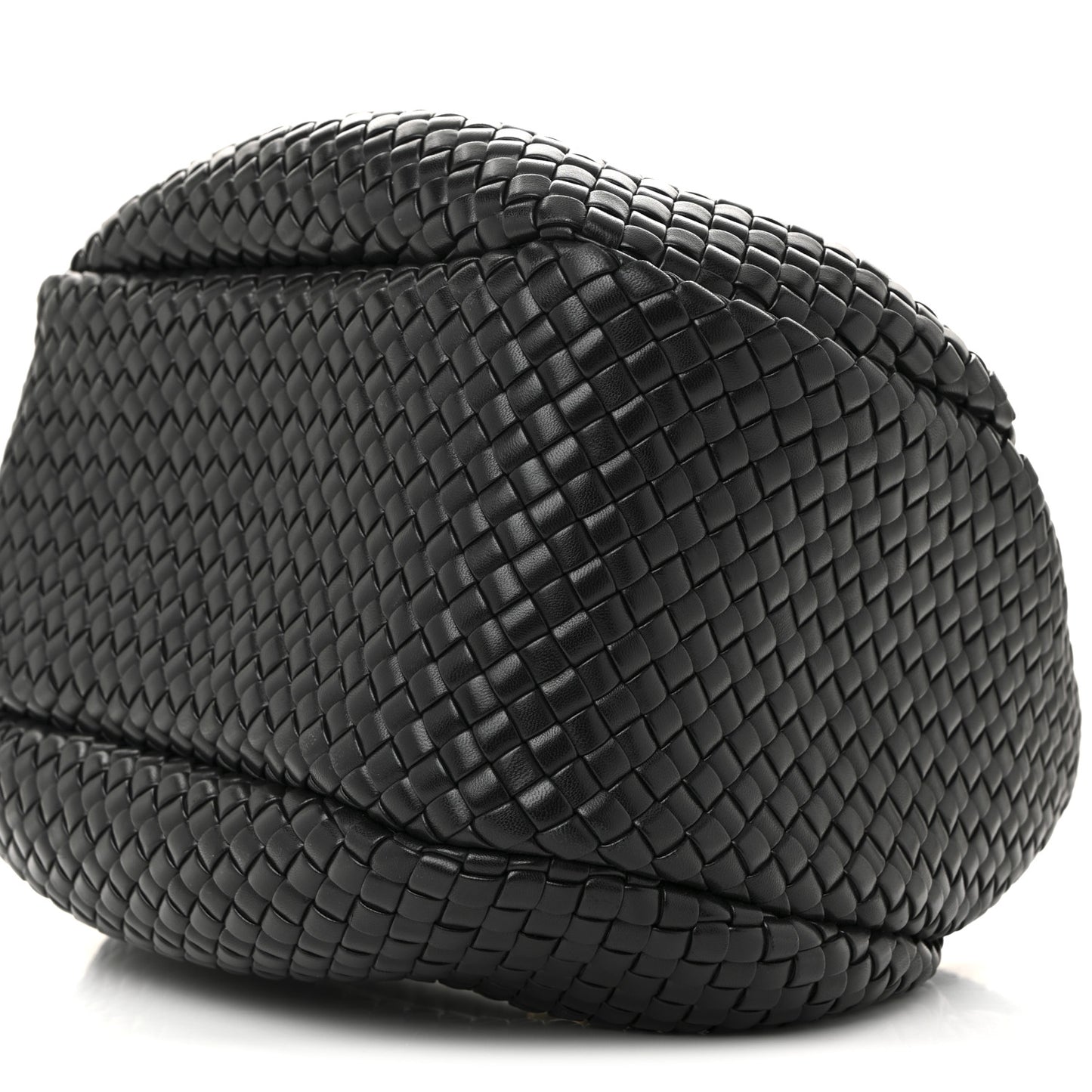Lambskin Intrecciato Padded Jodie Black