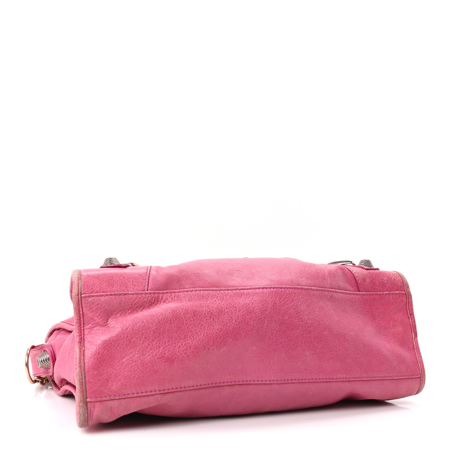Agneau Giant 21 Rose Gold Hardware City Cyclamen Fucsia