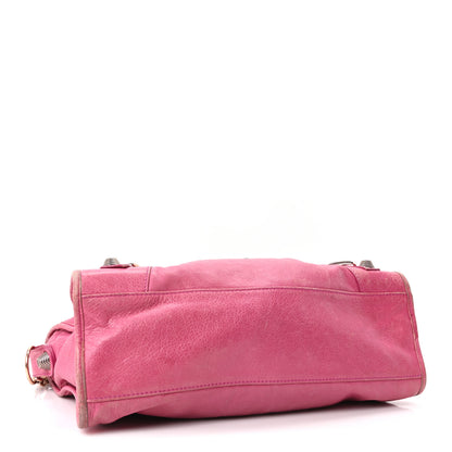 Balenciaga Agneau Giant 21 Rose Gold Hardware City Cyclamen Fucsia 3 of 9