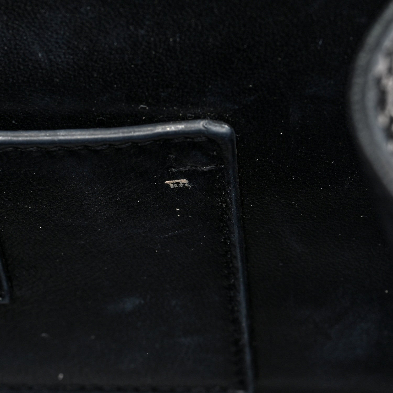 Saint Laurent Glitter Monogram Galactica Satchel Black 10 of 10