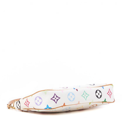 Louis Vuitton Monogram Multicolor Pochette Accessories White 3 of 7
