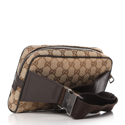 Gucci Monogram Belt Bag Dark Brown 3 of 10