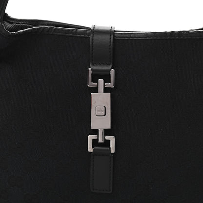 Gucci Monogram Small Jackie O Hobo Black 8 of 11