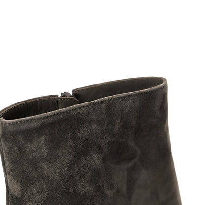 Christian Louboutin Suede So Eleonor Ankle Booties 39.5 Gray 14 of 17