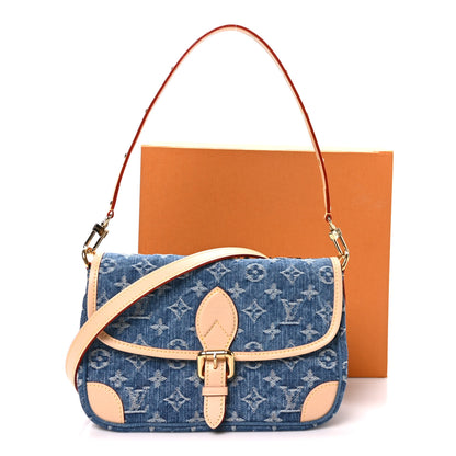 Louis Vuitton Monogram Denim Diane Blue 10 of 10