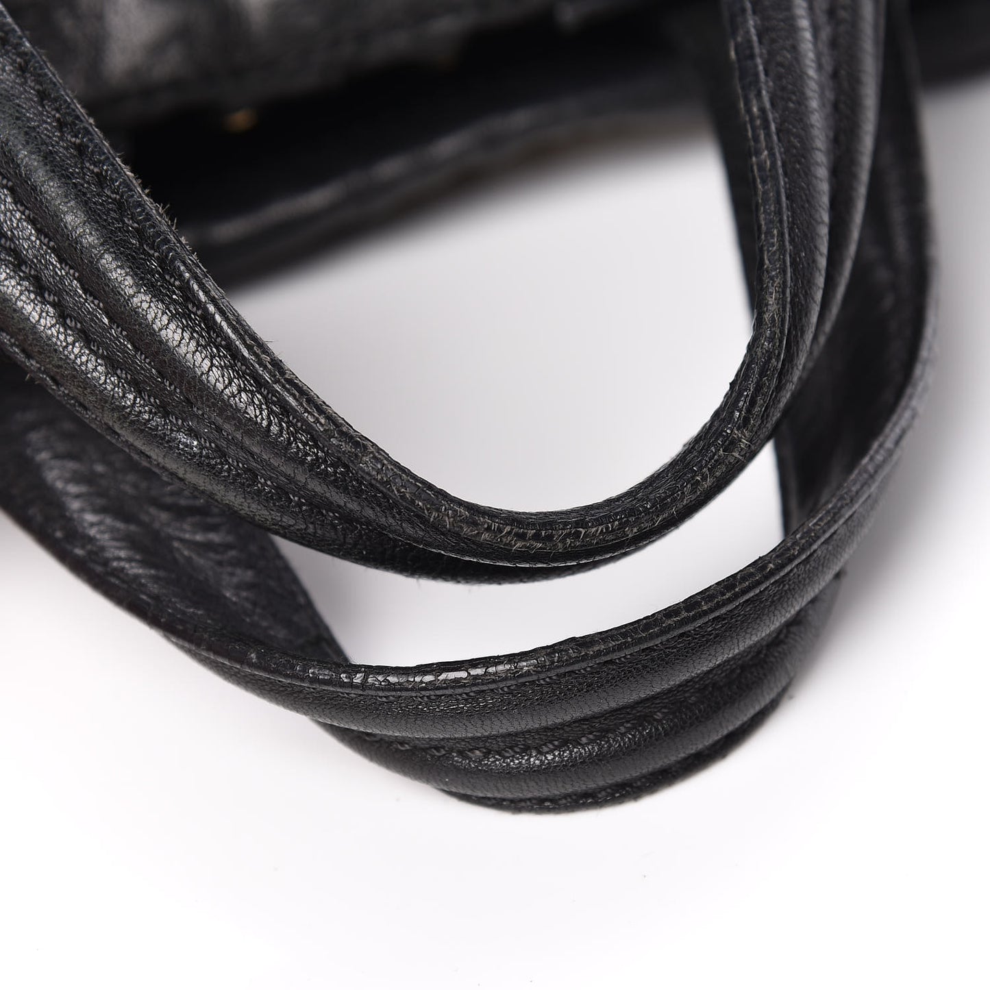 Lambskin Studded Medium Nightingale Black