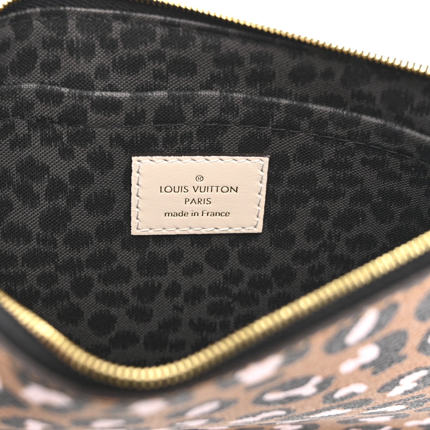 Louis Vuitton Empreinte Monogram Giant Wild At Heart Neverfull MM Pochette Brown 6 of 7