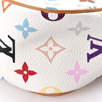 Louis Vuitton Monogram Multicolor Sologne White 9 of 11