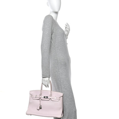 Hermes Swift Birkin 35 Rose Dragee 2 of 15