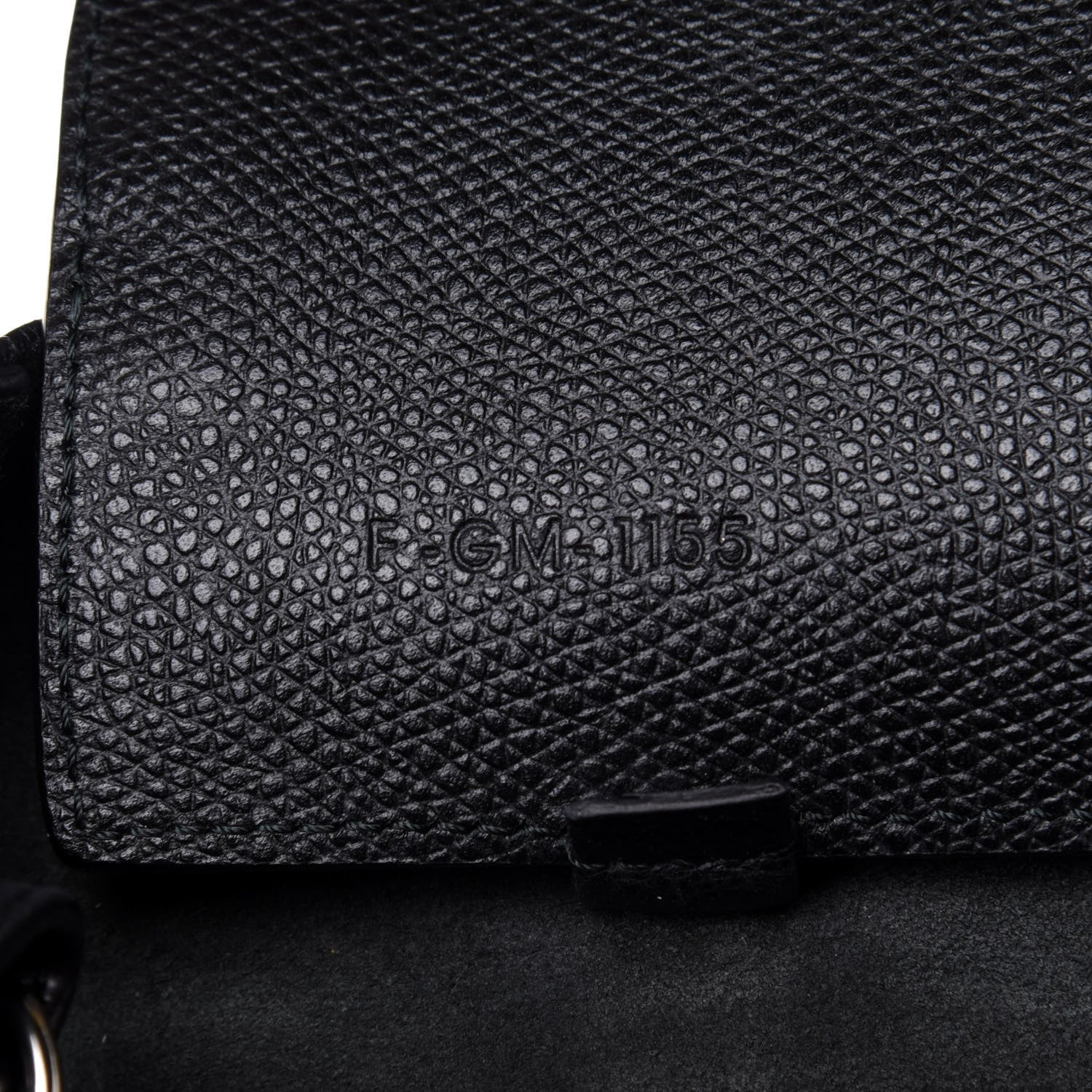 Celine Grained Calfskin Small Vertical Cabas Black 7 of 11