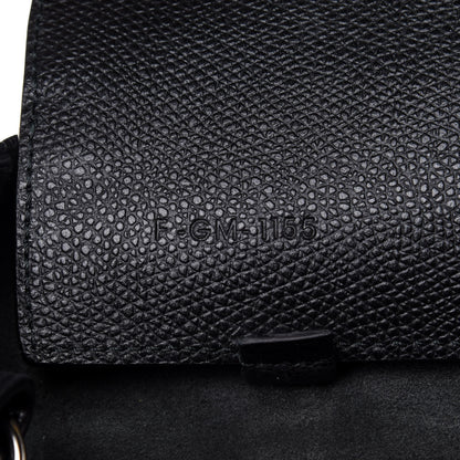 Celine Grained Calfskin Small Vertical Cabas Black 7 of 11