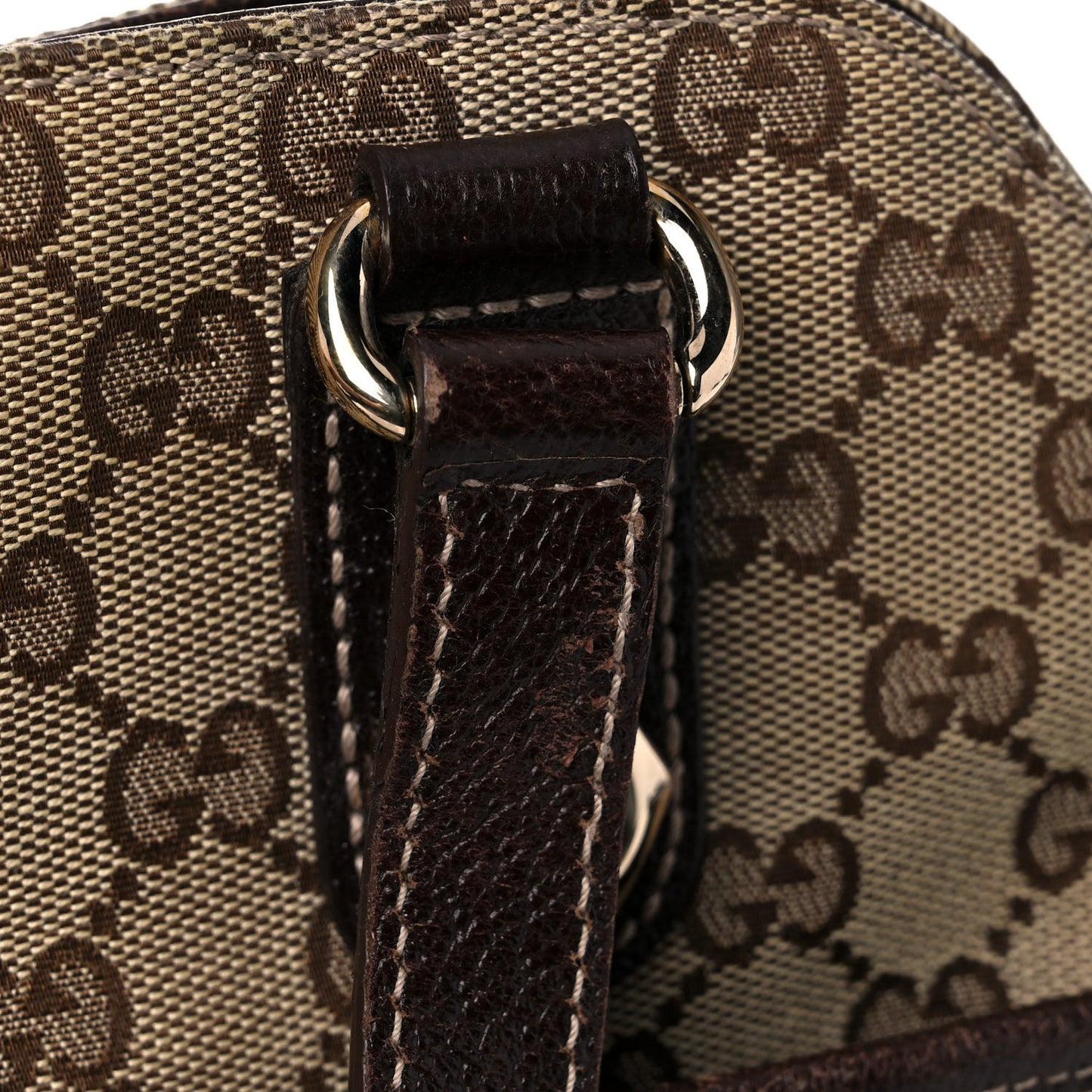 Monogram Medium Charmy Shoulder Bag Brown