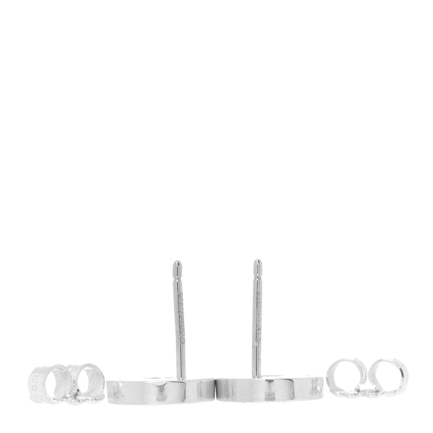 Sterling Silver 1837 Circle Earrings