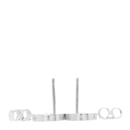 Tiffany Sterling Silver 1837 Circle Earrings 3 of 6