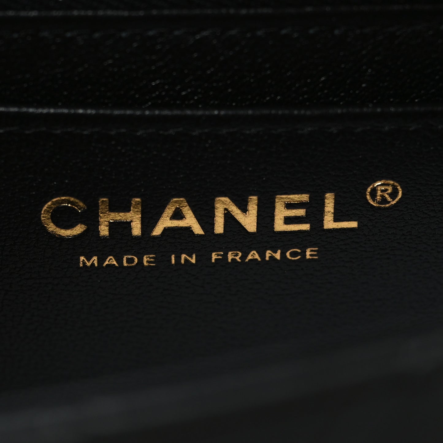 Lambskin Quilted Mini Rectangular Flap Black