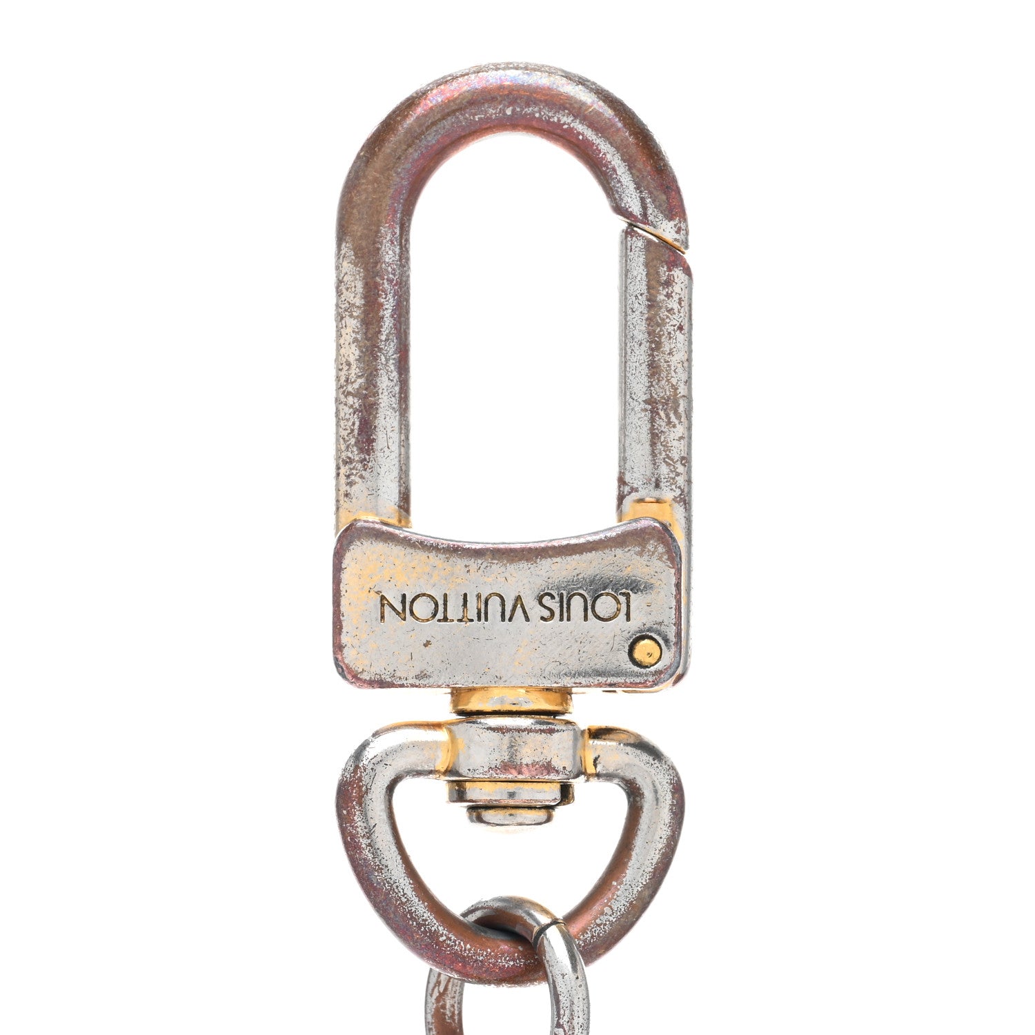Louis Vuitton Epi LV Circle Bag Charm Key Holder Red Pink 3 of 3