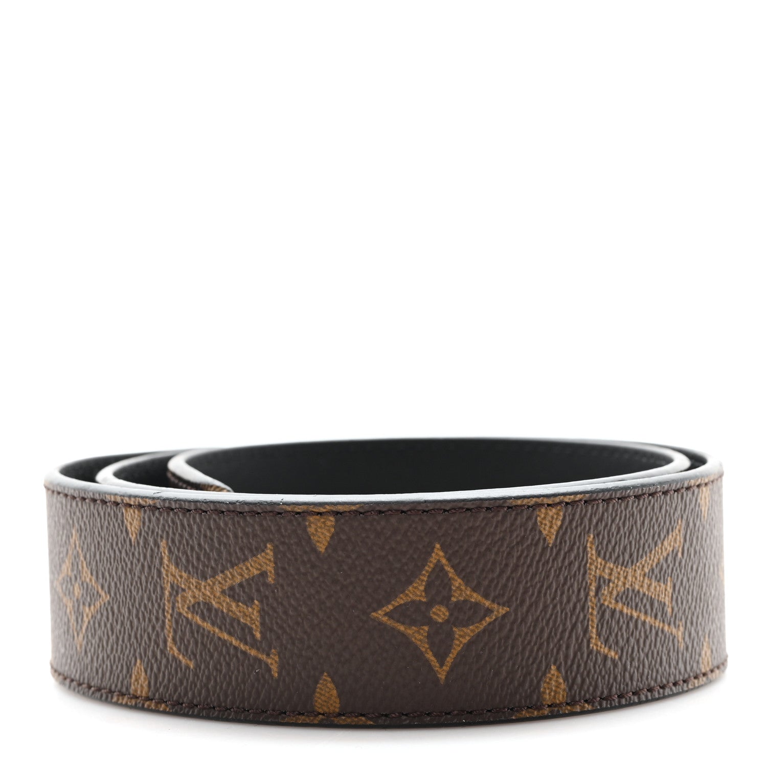 Louis Vuitton Monogram Bandouliere Shoulder Strap Black 2 of 4