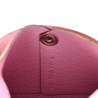 Hermes Chevre Mysore Bastia Verso Coin Purse Caramel Mauve Sylvestre 7 of 7