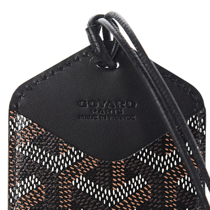Goyard Goyardine Luggage Tag Black 3 of 3