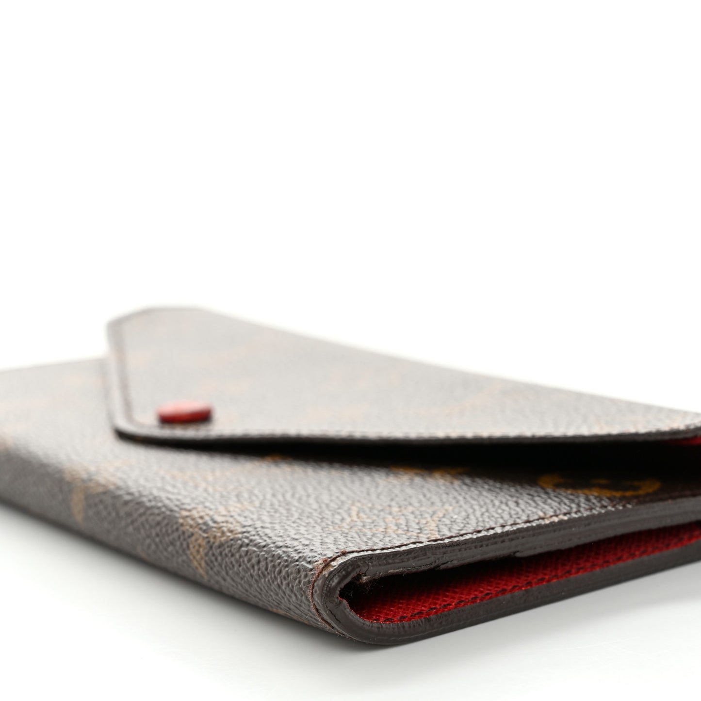 Monogram Josephine Wallet Red
