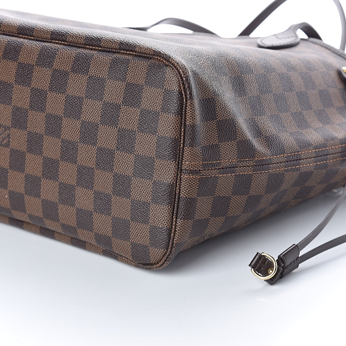 Damier Ebene Neo Neverfull MM Rose Ballerine