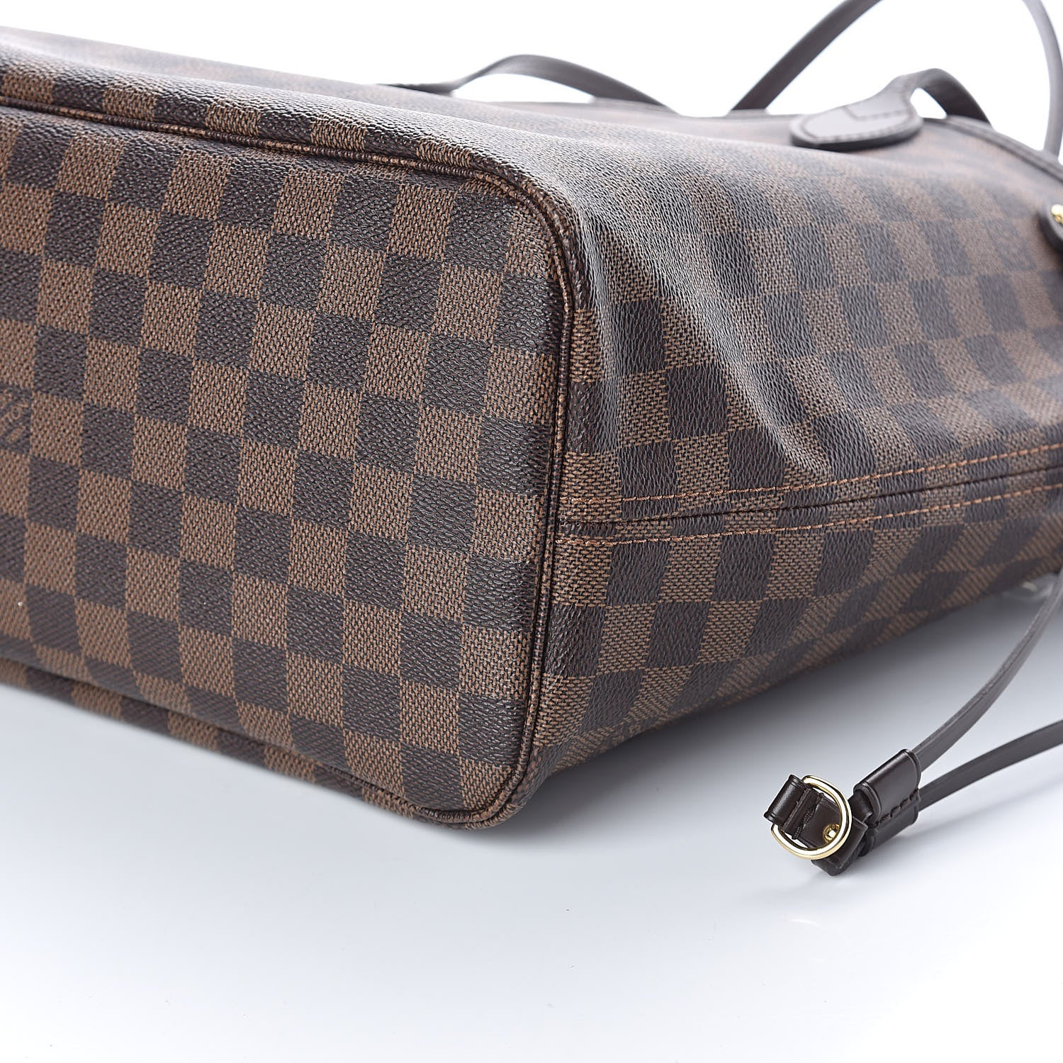 Louis Vuitton Damier Ebene Neo Neverfull MM Rose Ballerine 10 of 10