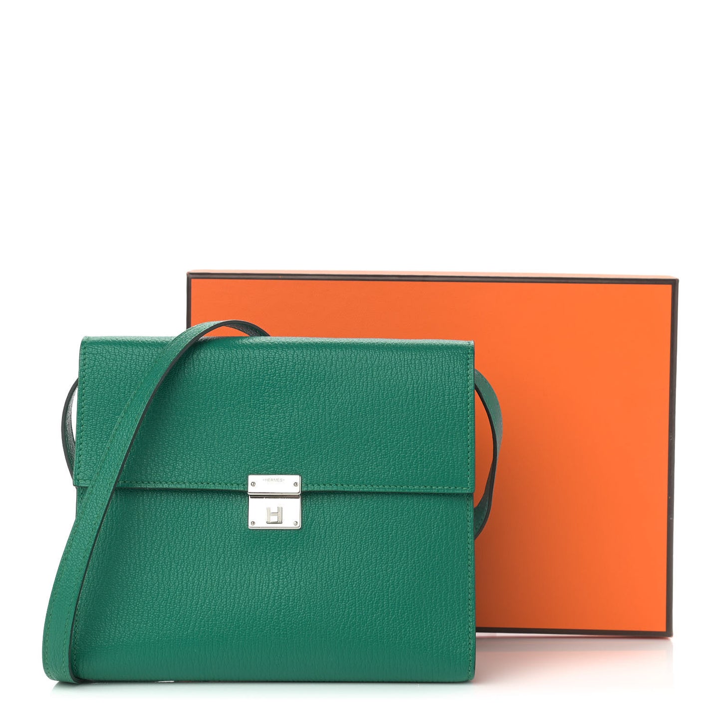 Chevre Mysore Clic 16 Wallet Vert Verone