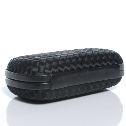 Bottega Veneta Satin Knot Clutch Nero Black 4 of 8