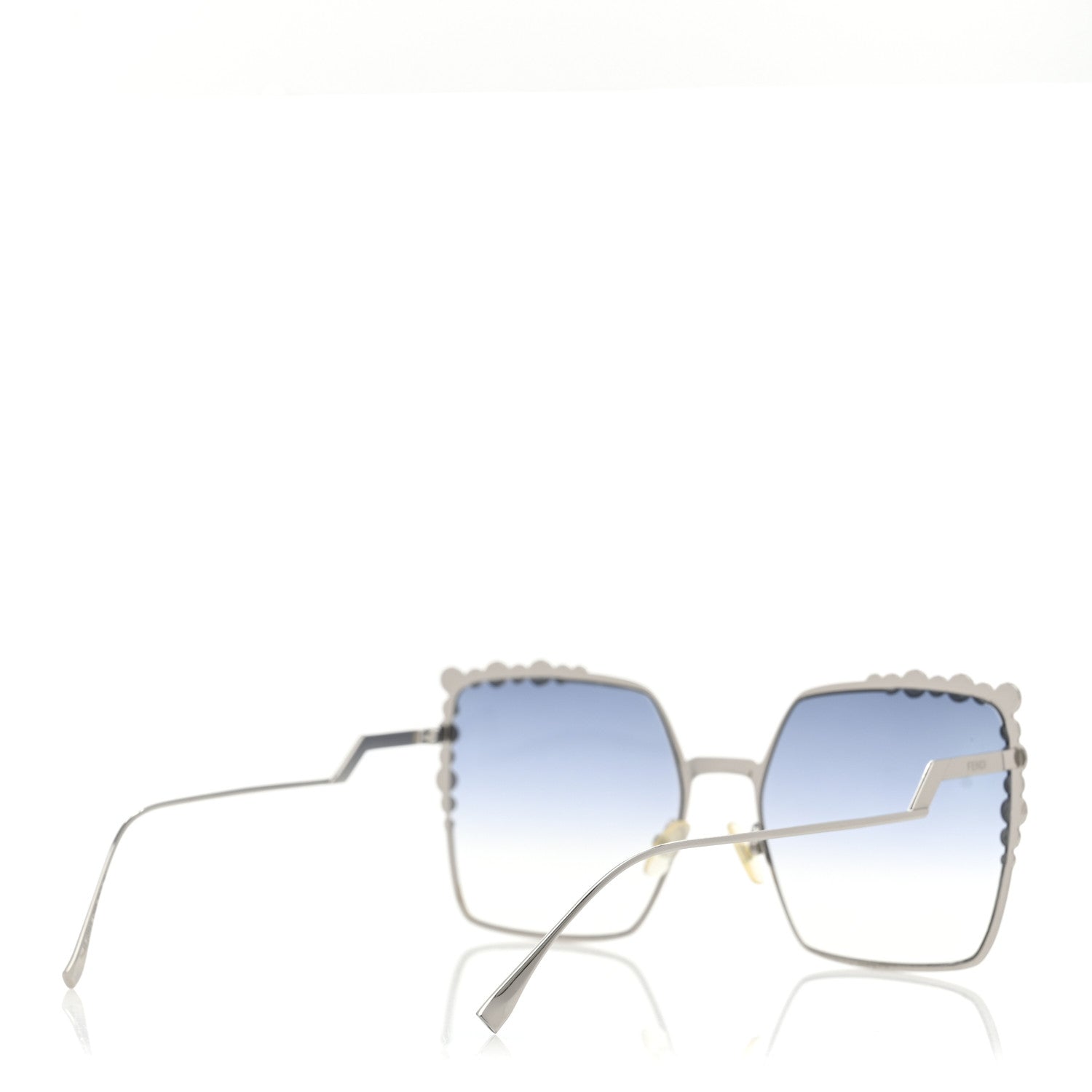 Fendi Metal Dots Square Sunglasses FF 0259/S Red 4 of 7