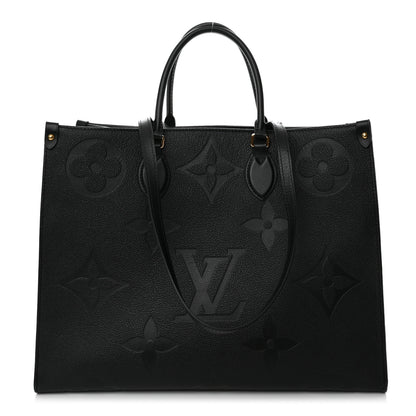 Louis Vuitton Empreinte Monogram Giant Onthego GM Black 1 of 9