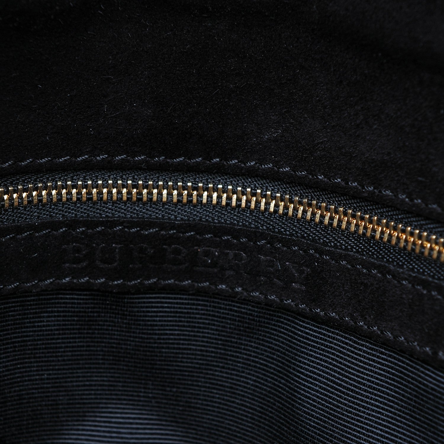 Burberry Signature Grain Large Mildenhall Shoulder Bag Black 6 of 7