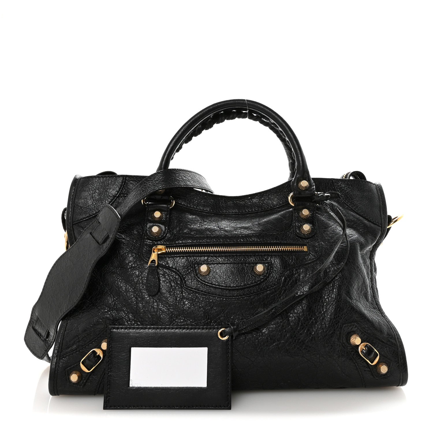 Balenciaga Agneau Giant 12 Gold Hardware City Black 1880314