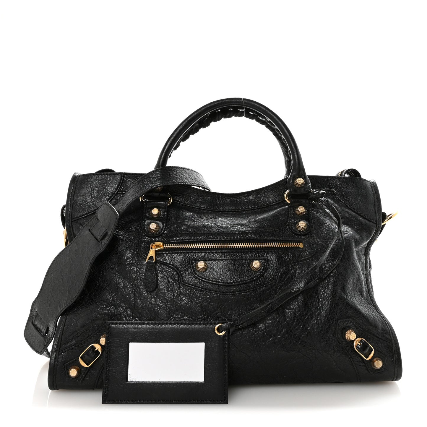 Agneau Giant 12 Gold Hardware City Black
