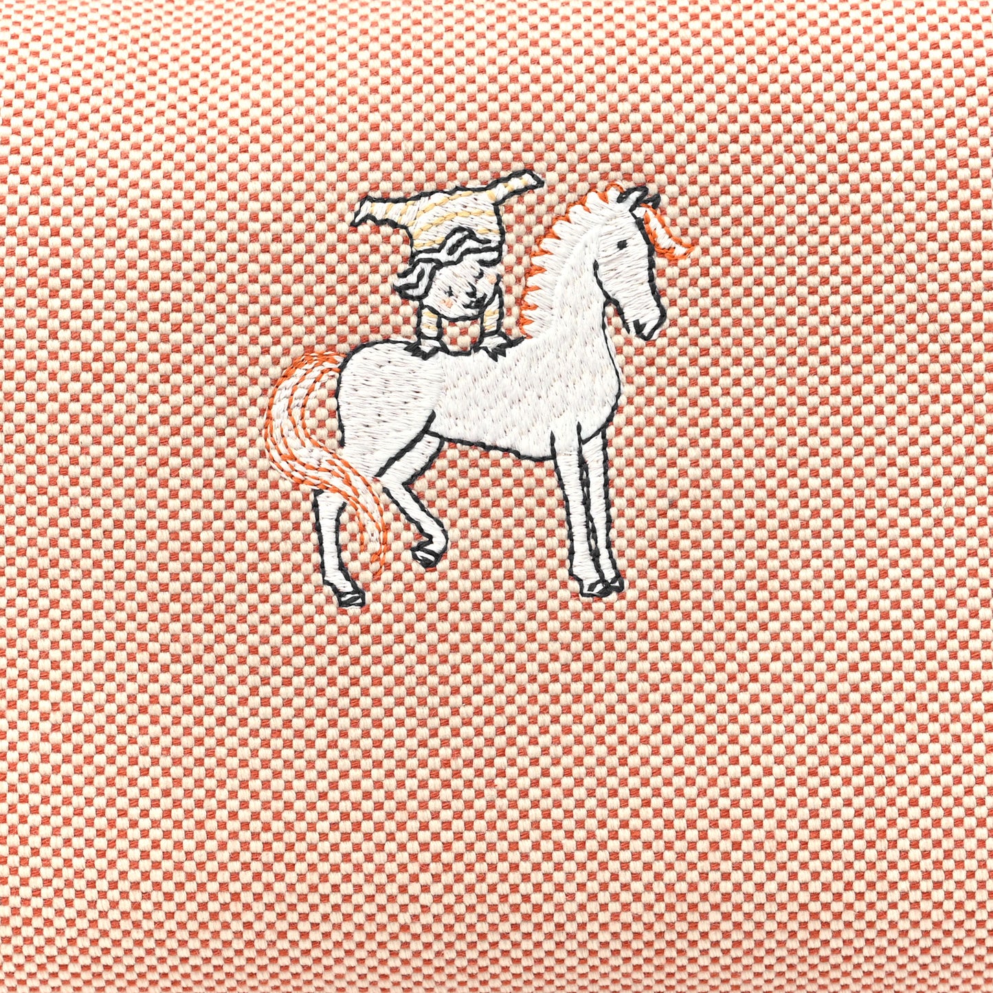 Canvas Large Bride-A-Brac Cabriole Case Terracotta