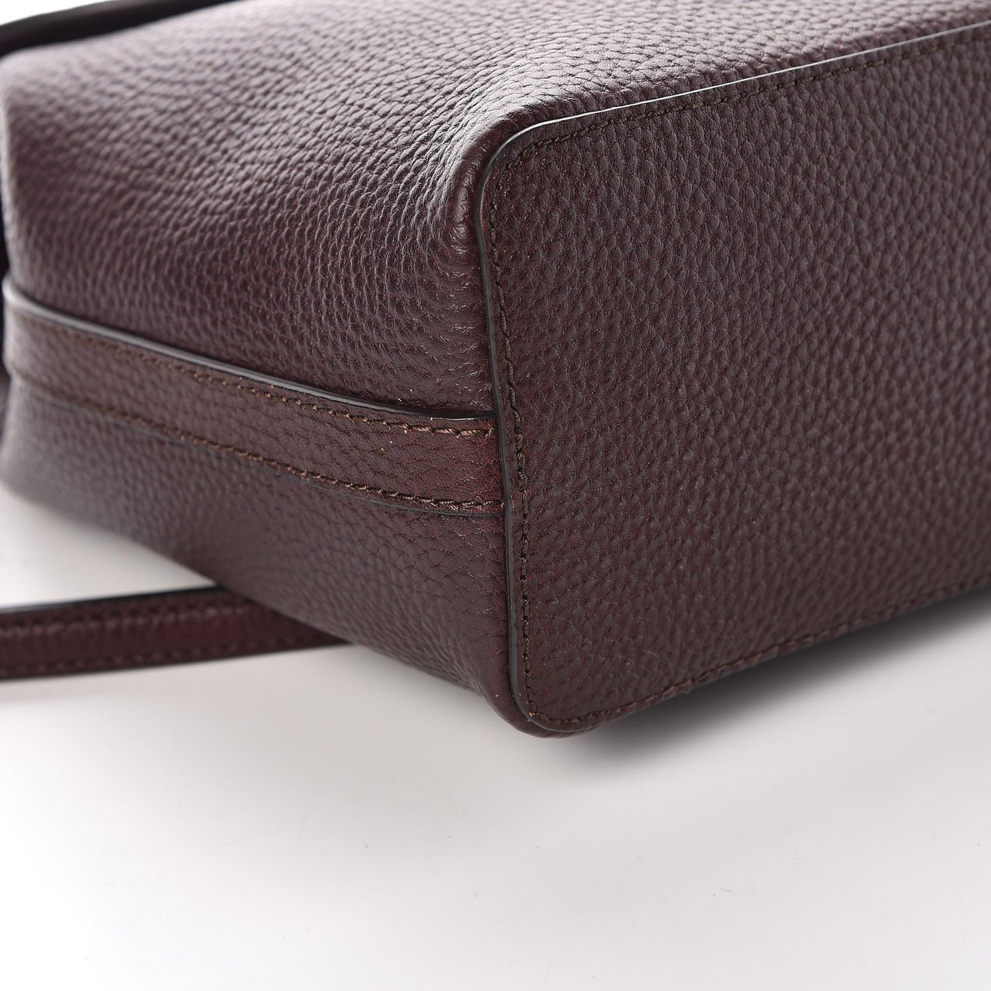 Classic Grain Calfskin Mini Bayswater Backpack Oxblood