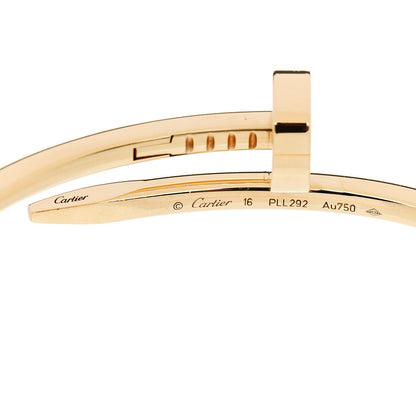 Cartier 18K Yellow Gold Juste Un Clou Bracelet 16 4 of 5