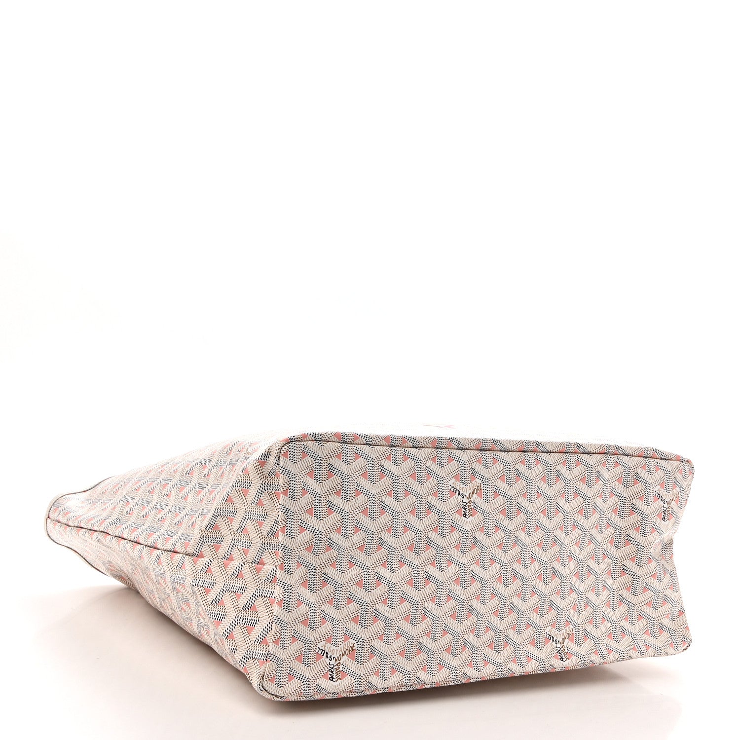 Goyard Goyardine Saint Louis Claire Voie PM White Pink 5 of 11