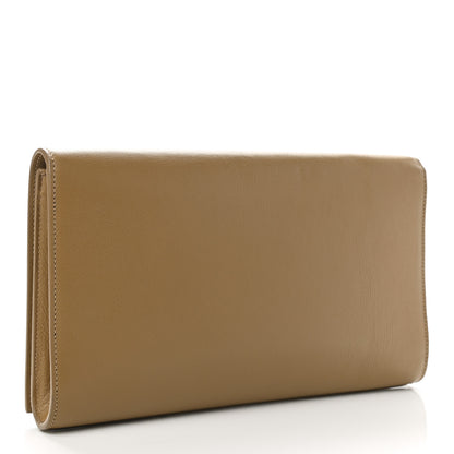 Saint Laurent Chevre Belle De Jour Flap Wallet Beige 3 of 8
