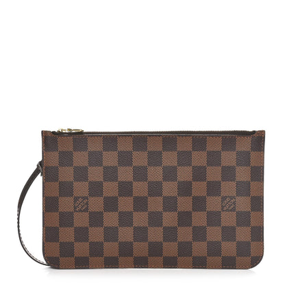 Louis Vuitton Damier Ebene Neverfull MM GM Pochette 1 of 8