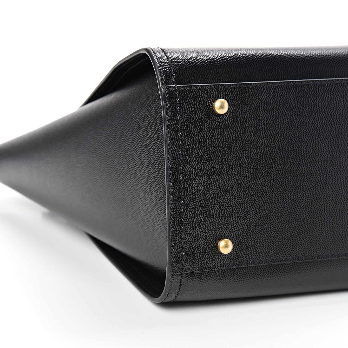 Caviar Small Studded Deauville Tote Black