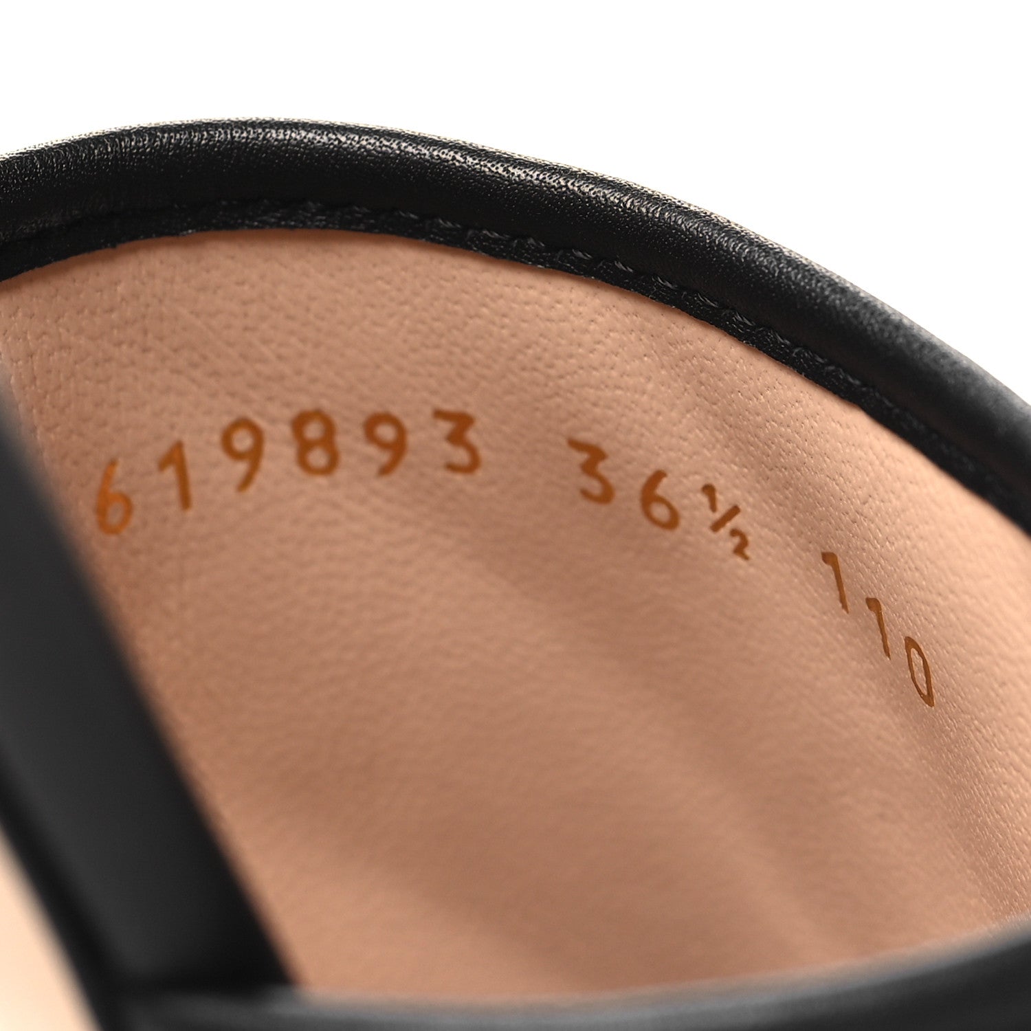 Gucci Monogram Matelasse Diagonal GG Marmont Flat Slide Sandals 36.5 Beige Ebony Black 6 of 9