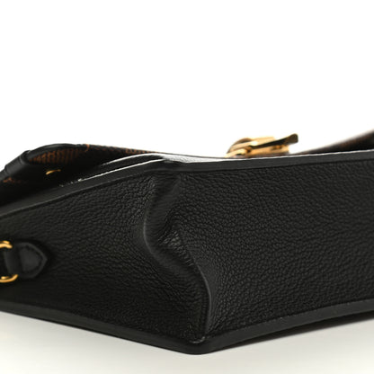 Louis Vuitton Damier Ebene Vavin Chain Wallet Black 8 of 11