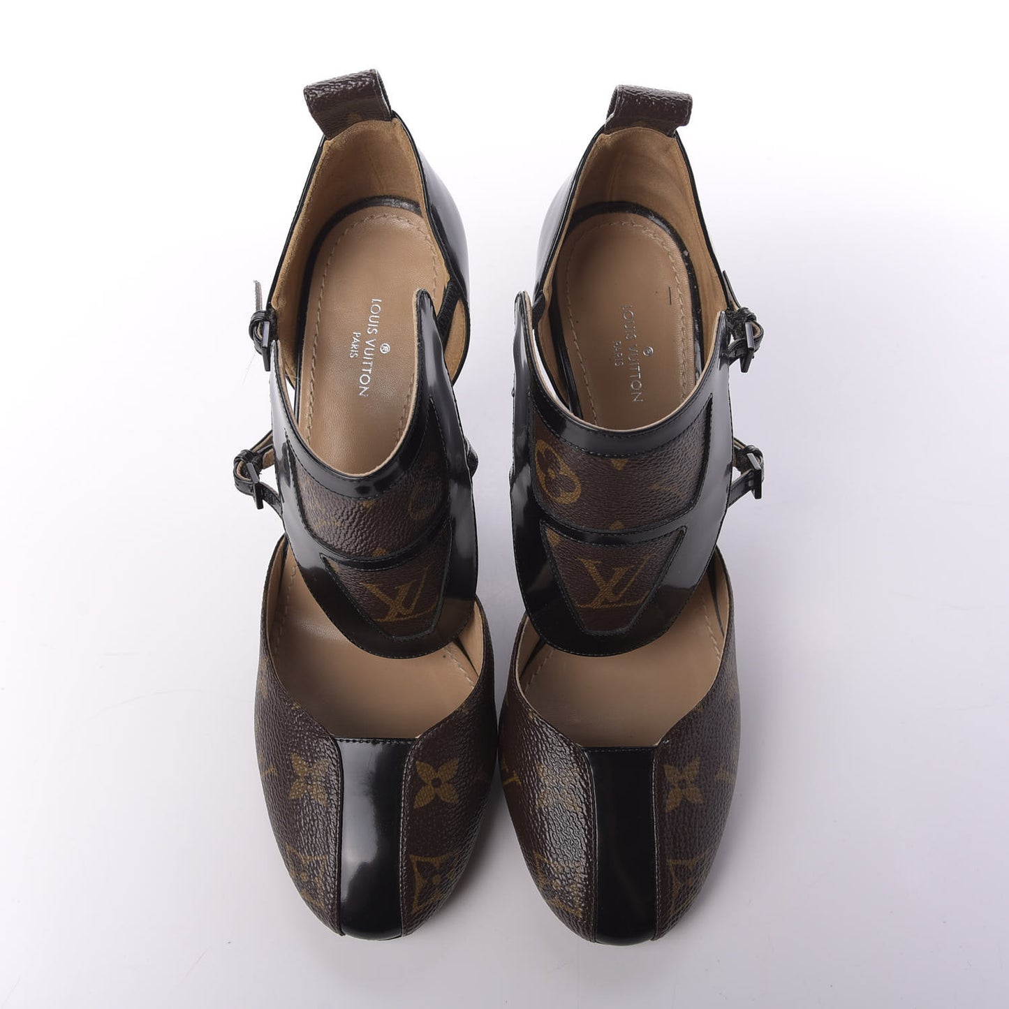 Monogram Headline Pumps 37 Black