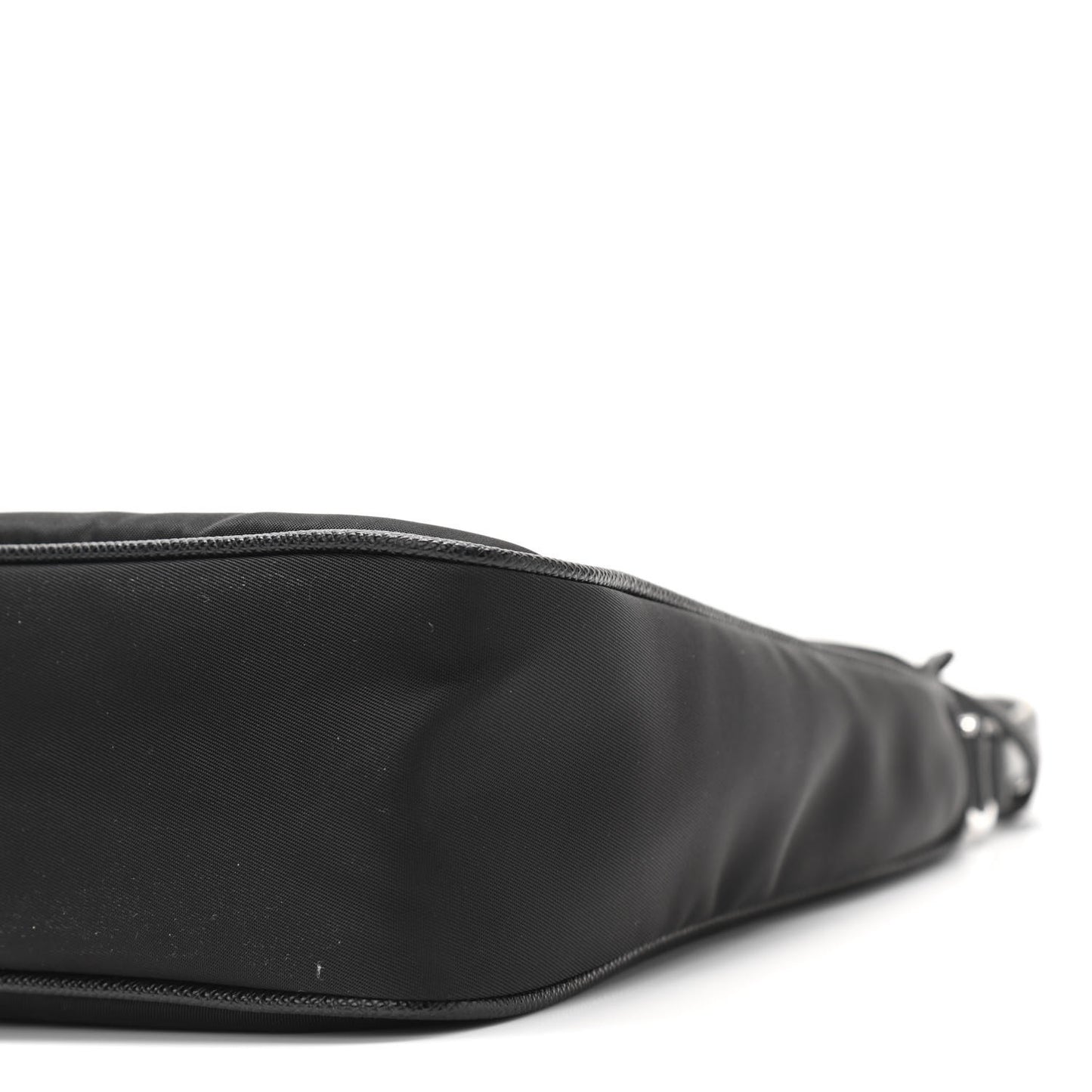 Tessuto Nylon Saffiano Mini Re-Edition 2005 Bag Black